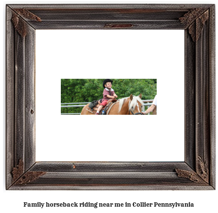 family horseback riding near me in Collier, Pennsylvania